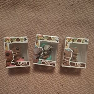 Funko Pop Jurassic World Action Figures Set